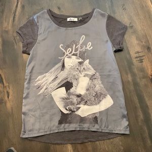 Dex shirt sleeve t-shirt girls size S (8)